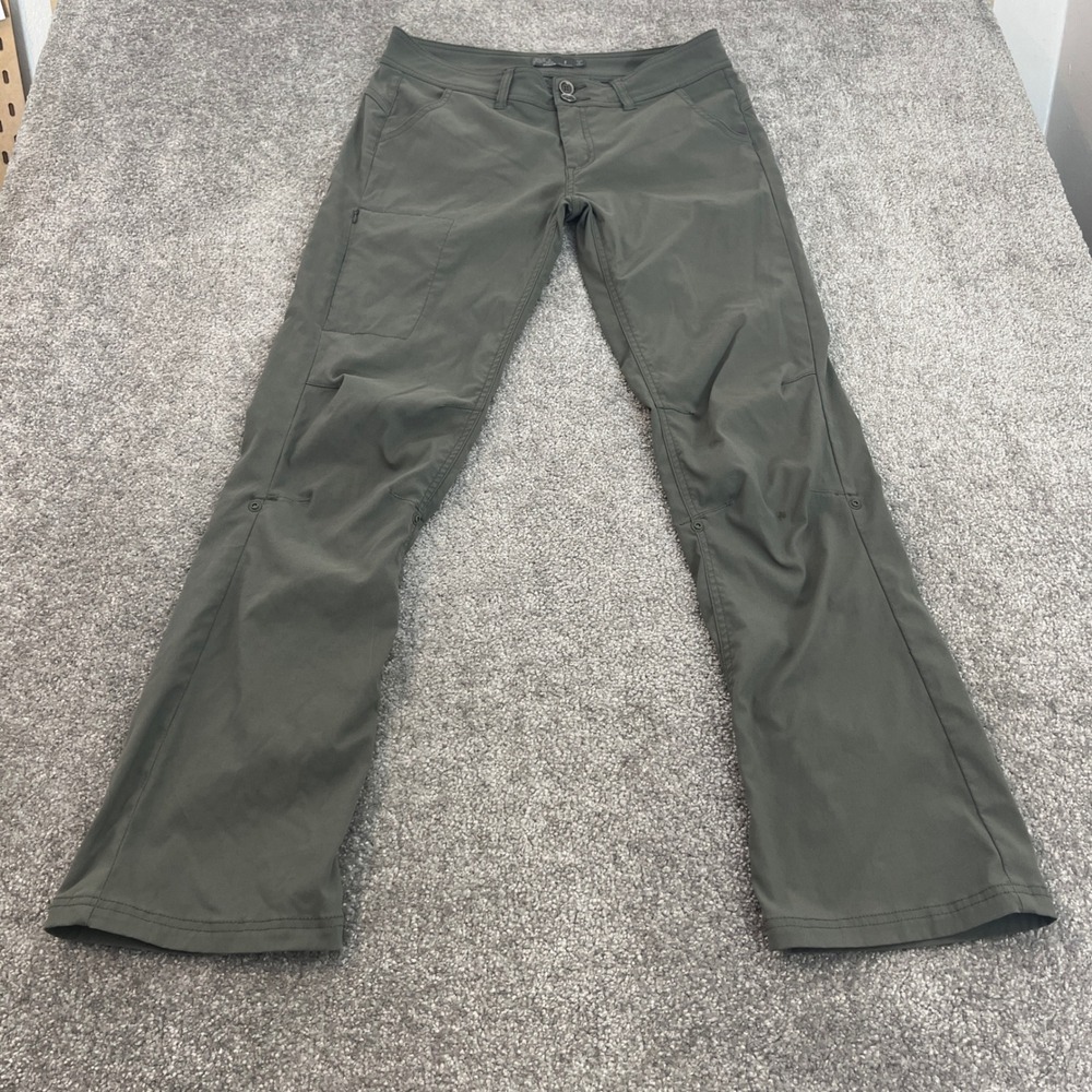 Prana Halle Pants Womens 8 Regular Straight Leg Stretch Hiking Utility